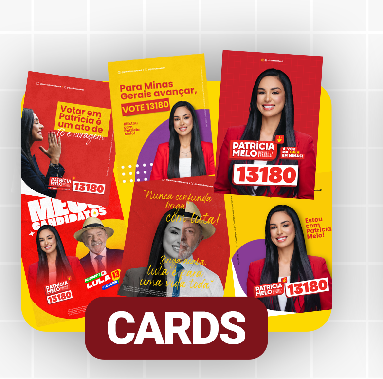 Cards da campanha